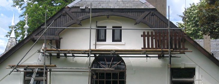 Reparaturen Dach groß